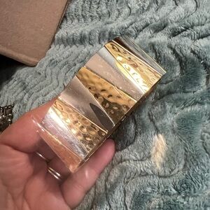 NWOT LIA SOPHIA SILVER AND GOLD BRACELET